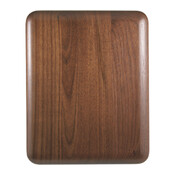 GWER - Elliptical Edge Round Corner Genuine Walnut Plaque