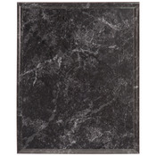 VAL268 - 6" x 8" Value Improved Black Marble Plaque