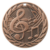 FE-230Z - Bronze Music Medallion 