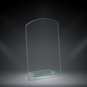 71705 - CURVED RECTANGLE GLASS - 5"