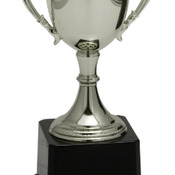 CZC601S - 6 3/4inch Silver Completed Zinc Cup Trophy
