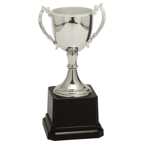 JDS CZC601S - 6 3/4" Silver Completed Zinc Cup Trophy CZC601S  CZC601S - 6 3/4" Silver Completed Zinc Cup Trophy Thumbnail