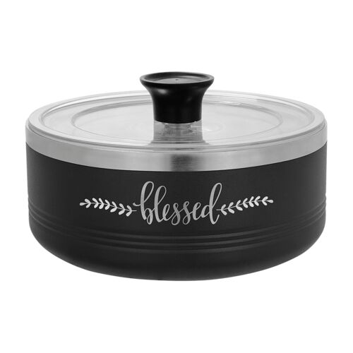 JDS LSB - Polar Camel Black 1 1/4 Quart Serving Bowl with Lid LSB LSB - Polar Camel Black 1 1/4 Quart Serving Bowl with Lid Thumbnail