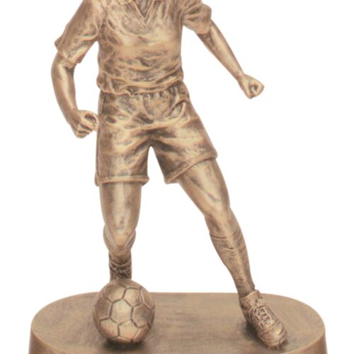 JDS14   7-3/4" Female Soccer Resin Trophy Thumbnail