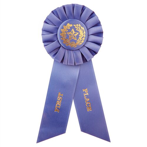 JDS RIB71 - Blue 1st Place Rosette Ribbon RIB71 RIB71 - Blue 1st Place Rosette Ribbon Thumbnail