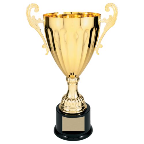 JDS CMC304G - 13 1/4" Gold Completed Metal Cup Trophy on Plastic Base CMC304G CMC304G - 13 1/4" Gold Completed Metal Cup Trophy on Plastic Base Thumbnail