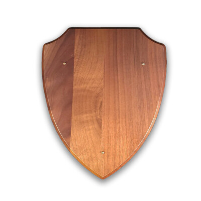 ZX24-912 - 10.5x8 Walnut Shield Arch Engraving | Awards