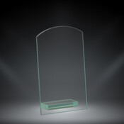 71705-J - Curved Rectangle Glass - 5"