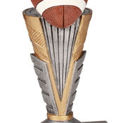 ZNR403 15" Zenith Resin Football Trophy