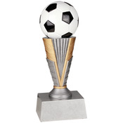 ZNR304   12" Zenith Resin Soccer Trophy