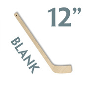 Hockey01  12" WOOD MINI HOCKEY STICK
