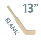 Hockey02  13" WOOD MINI HOCKEY STICK