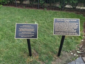 Additional view from the Cathedral Basilica of St. Louis plaque project