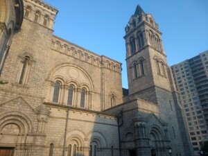 Additional view from the Cathedral Basilica of St. Louis plaque project