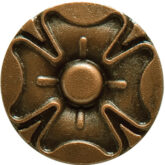 Decorative plaque rosette style R-6