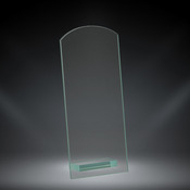71707-J - CURVED RECTANGLE GLASS - 7"