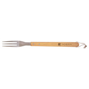 BBQ11  Stainless Steel BBQ Fork with Bamboo Handle