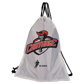 SBL049  Polyester Back Sack with White Front and Black Back