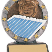 R615   4-1/2" All Star Resin Swimming Trophy