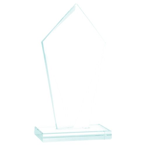 JGS23 -  8 1/2" Diamond Jade Glass Award Thumbnail
