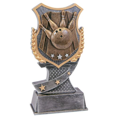 JDS SA603 - 6" Bowling Shield Award SA603 SA603 - 6" Bowling Shield Award Thumbnail