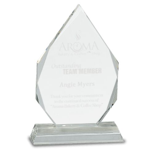 JDS CRY138 - 7" Diamond Crystal on Clear Pedestal Base CRY138 CRY138 - 7" Diamond Crystal on Clear Pedestal Base Thumbnail