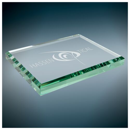 JDS GPW34J - 4-1/2" X 3-1/2" JADE GLASS PAPERWEIGHT  GPW34J GPW34J - 4-1/2" X 3-1/2" JADE GLASS PAPERWEIGHT  Thumbnail