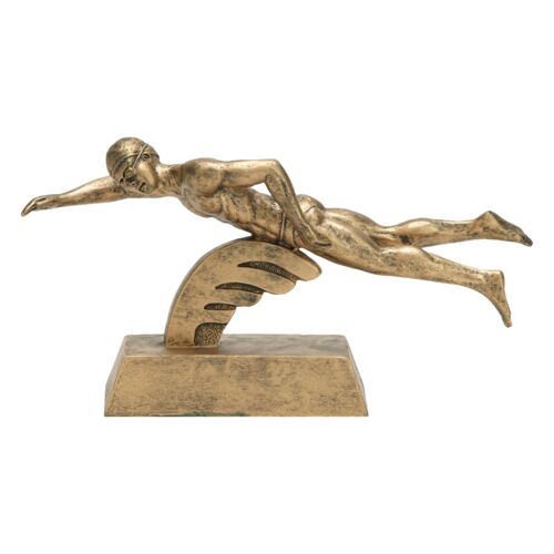 PDU-CAT 50612-G SPORT RESIN, GOLD, SWIMMING MALE - 5 1/2" 50612-G  50612-G SPORT RESIN, GOLD, SWIMMING MALE - 5 1/2" Thumbnail