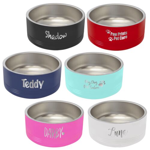 LPB000 - 18oz Polar Camel Pet Bowl (Multiple Color & Size Options) Thumbnail
