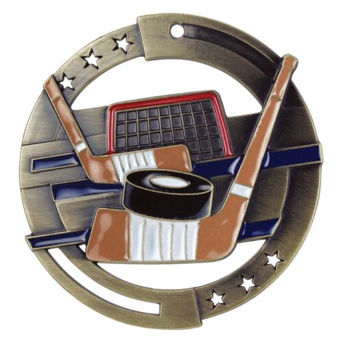 PDU-CAT M3XL MEDAL, HOCKEY, BRONZE - 2 3/4" M3SH1Z M3XL MEDAL, HOCKEY, BRONZE - 2 3/4" Thumbnail