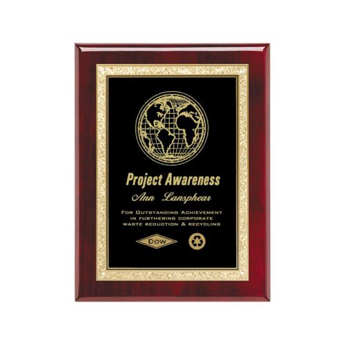 AP17-K ELEGANT ROSEWOOD PLAQUE Thumbnail