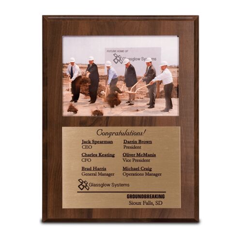 JDS SDN - Cherry Finish Slide-In Frame Plaque with Window SDN SDN - Cherry Finish Slide-In Frame Plaque with Window Thumbnail