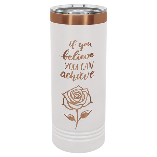 *NEW* 22 oz. ION-Plated Skinny Tumbler with Slider Lid Thumbnail