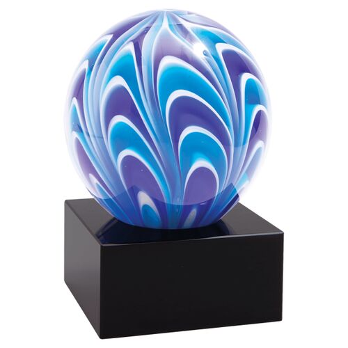 JDS AGS55 - 5" Two-Tone Blue & White Sphere AGS55 AGS55 - 5" Two-Tone Blue & White Sphere Thumbnail