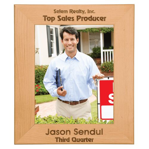 5" x 7" Genuine Red Alder Picture Frame Thumbnail