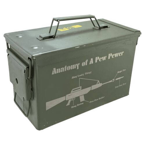 AMM50 - 50 Caliber Army Surplus Steel Ammo Can Thumbnail