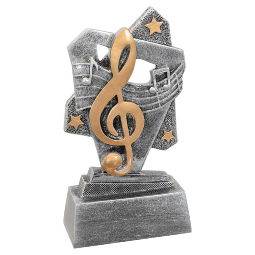 TR109 - 5 1/2" Music Triumph Resin Thumbnail