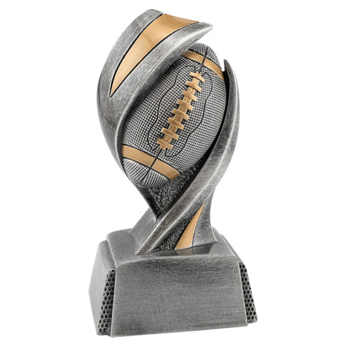 EMB103 - 5 1/2" Football Embrace Resin Thumbnail