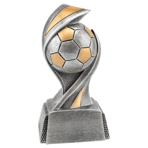EMB104 - 5 1/2" Soccer Embrace Resin Thumbnail