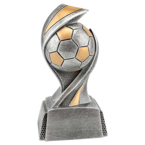 EMB104 - 5 1/2" Soccer Embrace Resin Thumbnail