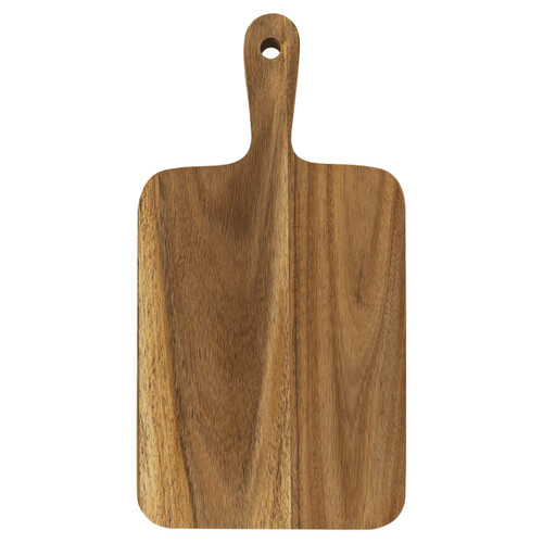 13.5" x 7" Acacia Paddle Shaped Cutting Board Thumbnail