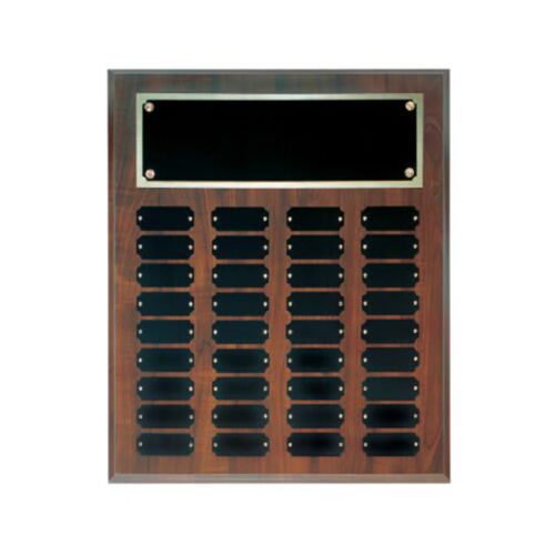JDS CPP36 Cherry Finish Perpetual Plaque with 36 Plates CPP36 CPP36 Cherry Finish Perpetual Plaque with 36 Plates Thumbnail