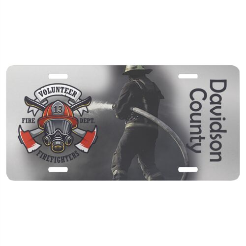 JDS UN5948  Gloss Silver Aluminum License Plate UN5948 UN5948  Gloss Silver Aluminum License Plate Thumbnail