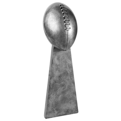 FTB202 15" Antique Silver Football Award Thumbnail