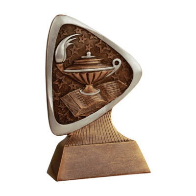 TRD107 5-1/2" Triad Resin Lamp of Knowledge Trophy Thumbnail