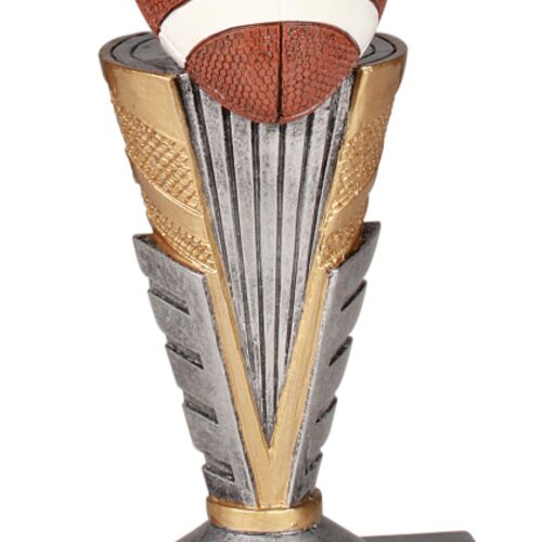 JDS ZNR103   6" Zenith Resin Football Trophy ZNR103 ZNR103   6" Zenith Resin Football Trophy Thumbnail