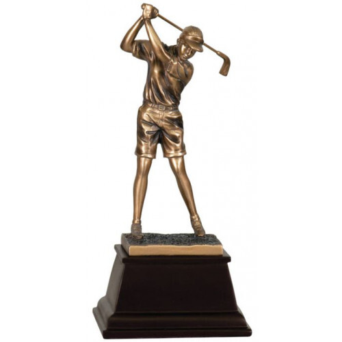 GSN14   9-1/2" Bronze Golf Swing Resin Female Thumbnail