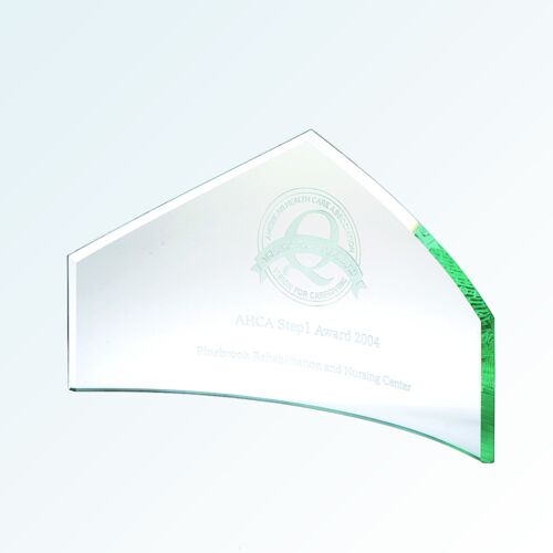 JDS G8211M  6" x 11" x 3/16"  Beveled Peak  Jade Glass 3/16" thick G8211M G8211M  6" x 11" x 3/16"  Beveled Peak  Jade Glass 3/16" thick Thumbnail