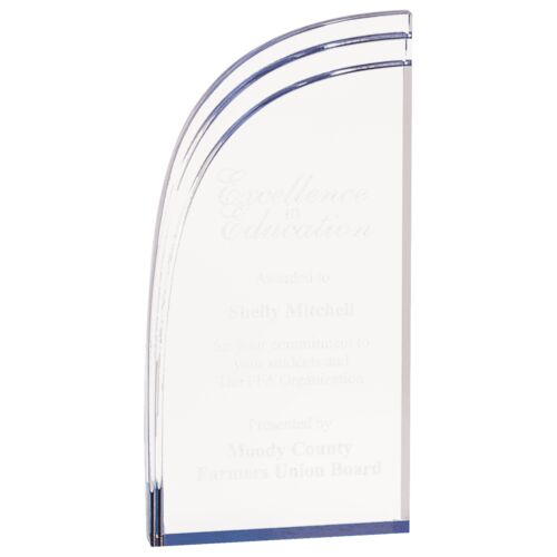 JDS SAS102BU - 4" x 8" Blue Wave Acrylic SAS102BU SAS102BU - 4" x 8" Blue Wave Acrylic Thumbnail