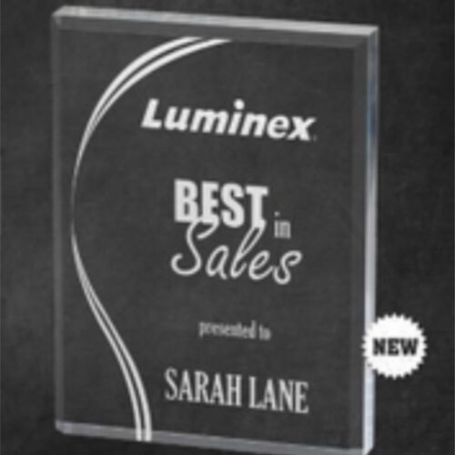 PDU-CAT 80006 4"x6" clear acrylic plaque 80006 80006 4"x6" clear acrylic plaque Thumbnail